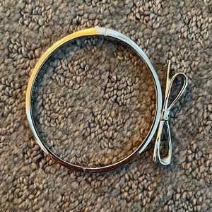 Silver Kate Spade Bow Bracelet